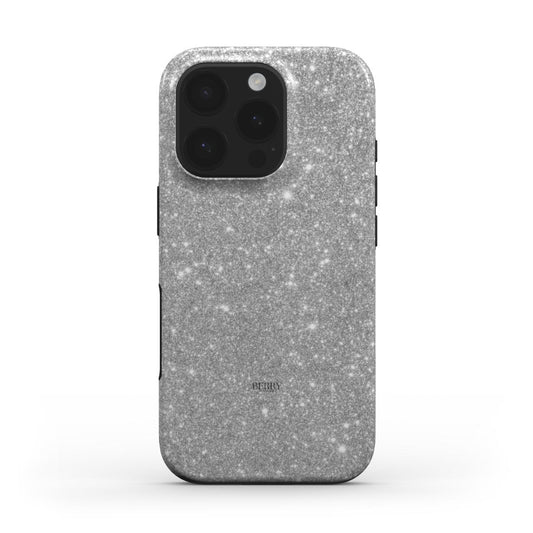 Silver Glam – シルバーの華やかなデザインのiPhoneケース