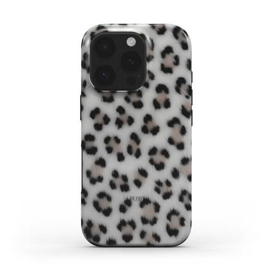 iPhone case with leopard print – Leopard fluff iPhone MagSafe