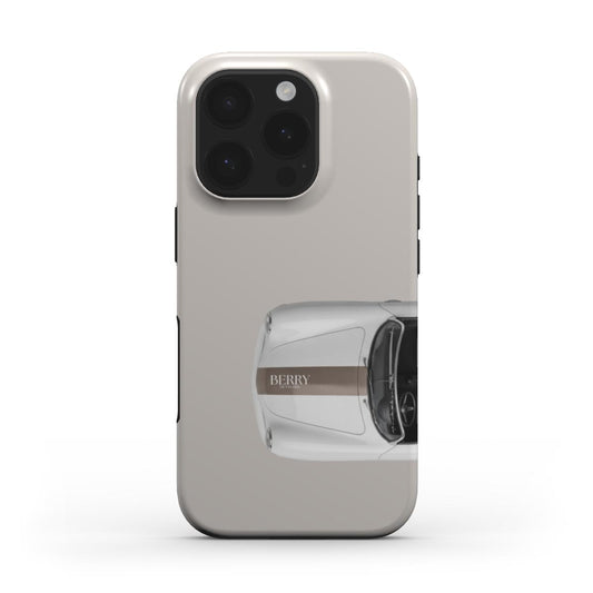 iPhone case with decorative design – Latte Cabriolet