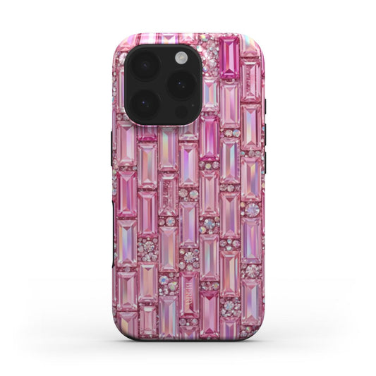 iPhone-deksel med glamorøst design farge: rosa – Ibiza iPhone MagSafe
