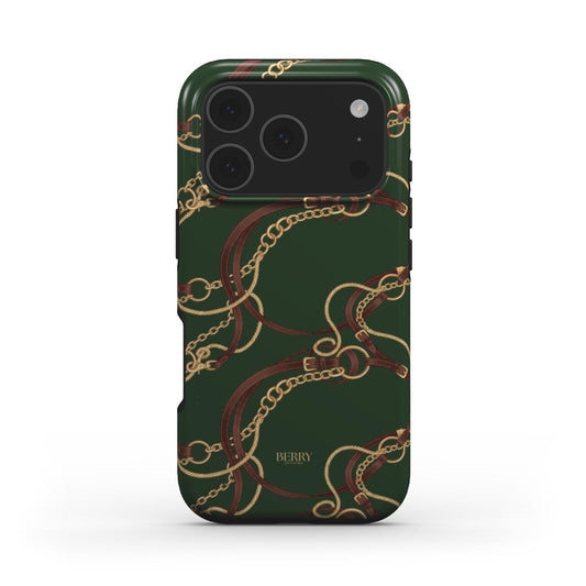 iPhone case with decorative pattern – Emerald Equestrian