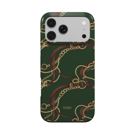 iPhone case with decorative pattern – Emerald Equestrian