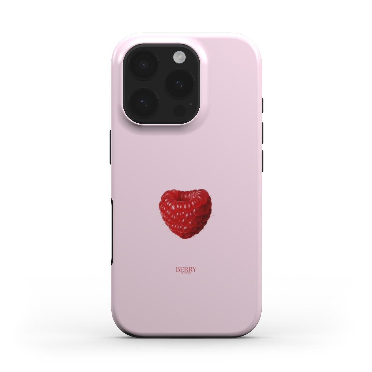 iPhone-deksel med rosemotiv farge: rosarød – Raspberry Rose