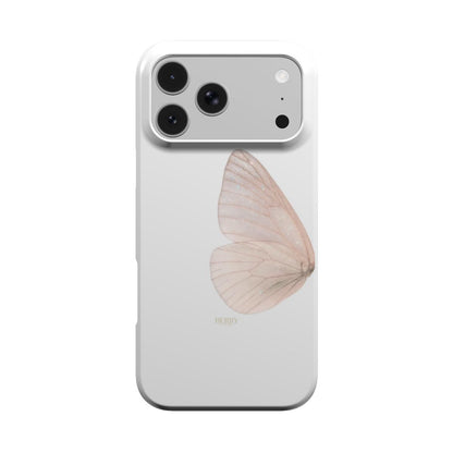 iPhone-deksel med rosemotiv farge: rosarød – Butterfly Dreams Rosegold