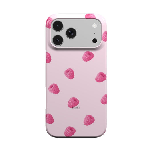 Raspberry Kisses Rose – ローズピンクのバラ柄のiPhoneケース