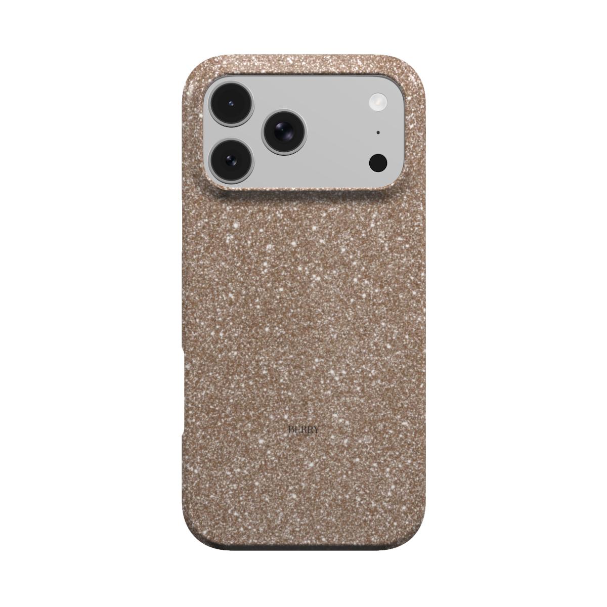iPhone case with glamorous design in gold – Deep Gold Glam