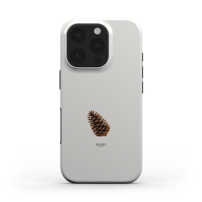Custodia per iPhone con design decorativo – Lil' Pine Cone