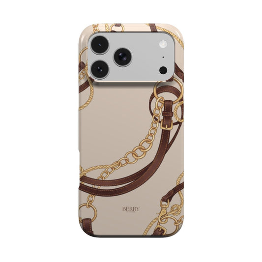 iPhone-deksel med dekorativt design – Equestrian