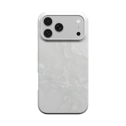 iPhone case with decorative design – Clear Quartz