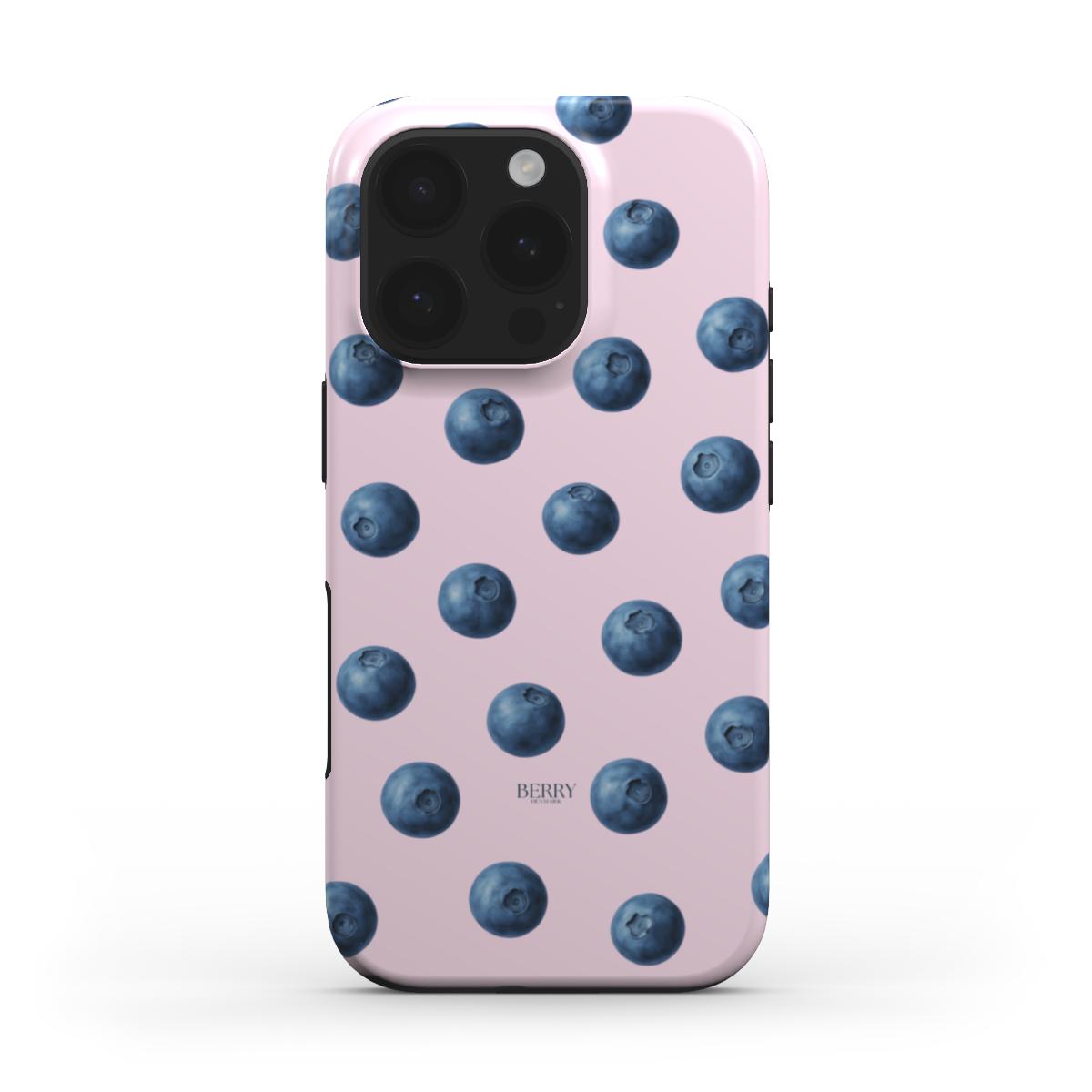 iPhone-Hülle mit Rosenmotiv Farbe: Rosé – Blueberry Kisses Rose