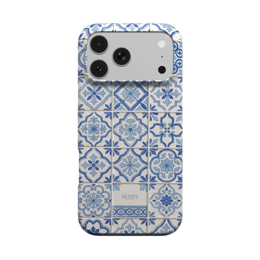 Amalfi Mosaic – ブルーの装飾模様のiPhoneケース