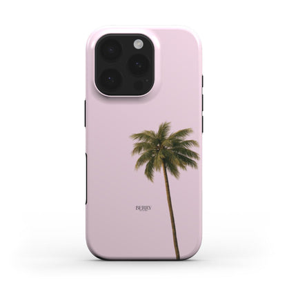 Palma Rose mobilcover med rosemotiv i lyserødt