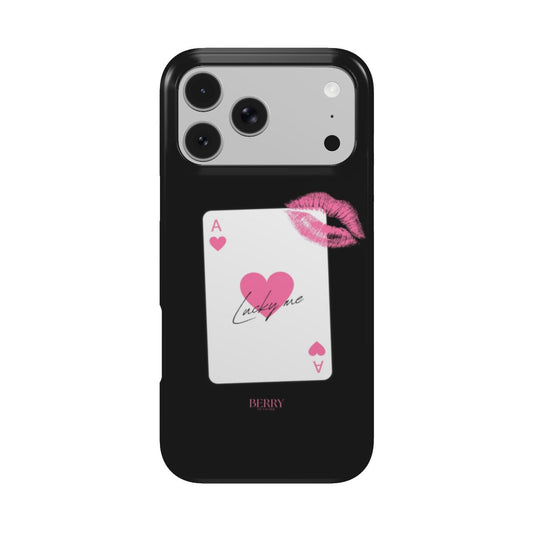 iPhone case with decorative design in pink – Lucky Me