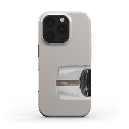 iPhone case with decorative design – Latte Cabriolet