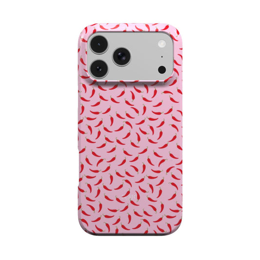iPhone-hoesje met decoratief ontwerp kleur: roze – Spicy