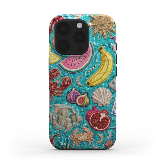 iPhone case with decorative pattern – Capri Fever iPhone MagSafe