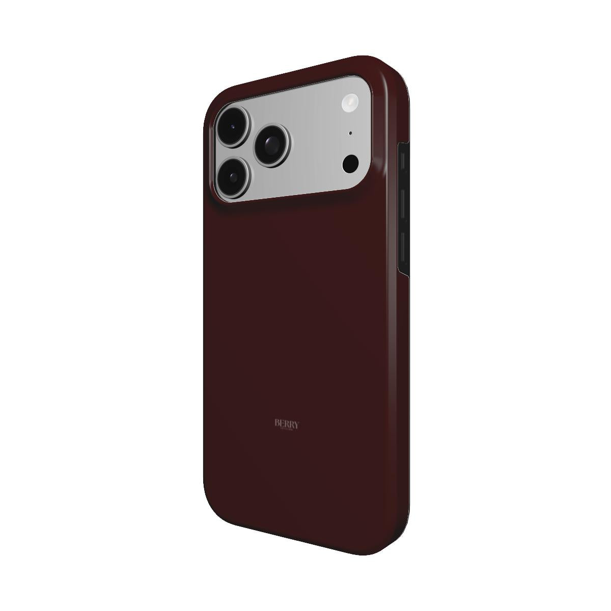 iPhone-hoesje met decoratief ontwerp kleur: bordeauxrood – Ruby