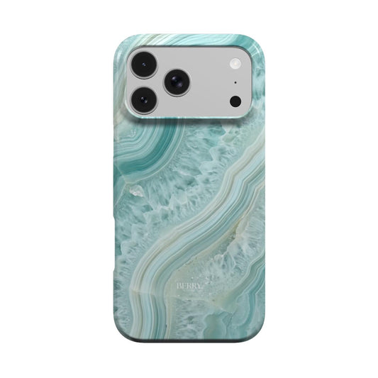 iPhone-hoesje met decoratief patroon kleur: rood – Aqua