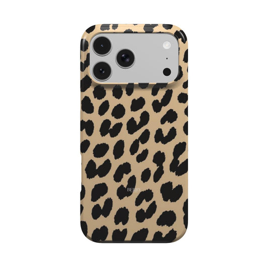 iPhone case with leopard print in red – Leopard
