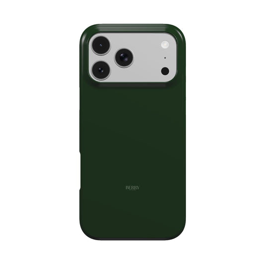 iPhone case with sleek design in red – Emerald