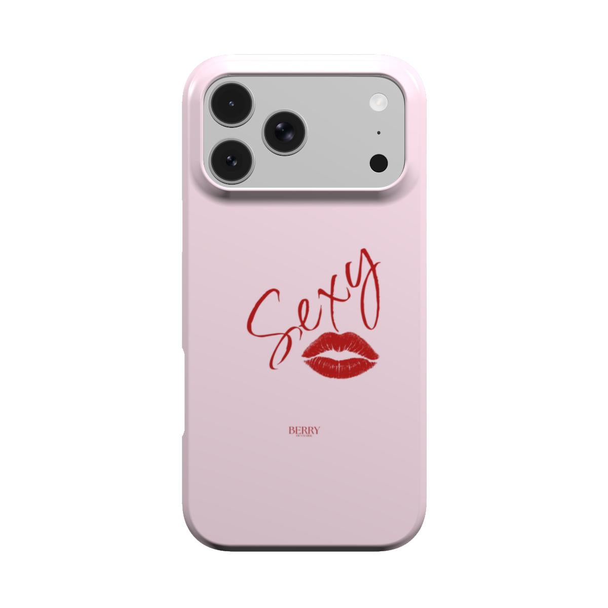 iPhone-Hülle mit Rosenmotiv Farbe: Rosa – Sexy Rose