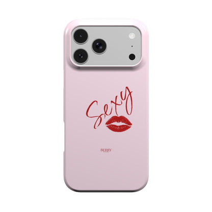 iPhone-Hülle mit Rosenmotiv Farbe: Rosa – Sexy Rose
