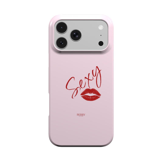 Funda para iPhone con motivo de rosas color: rosa – Sexy Rose