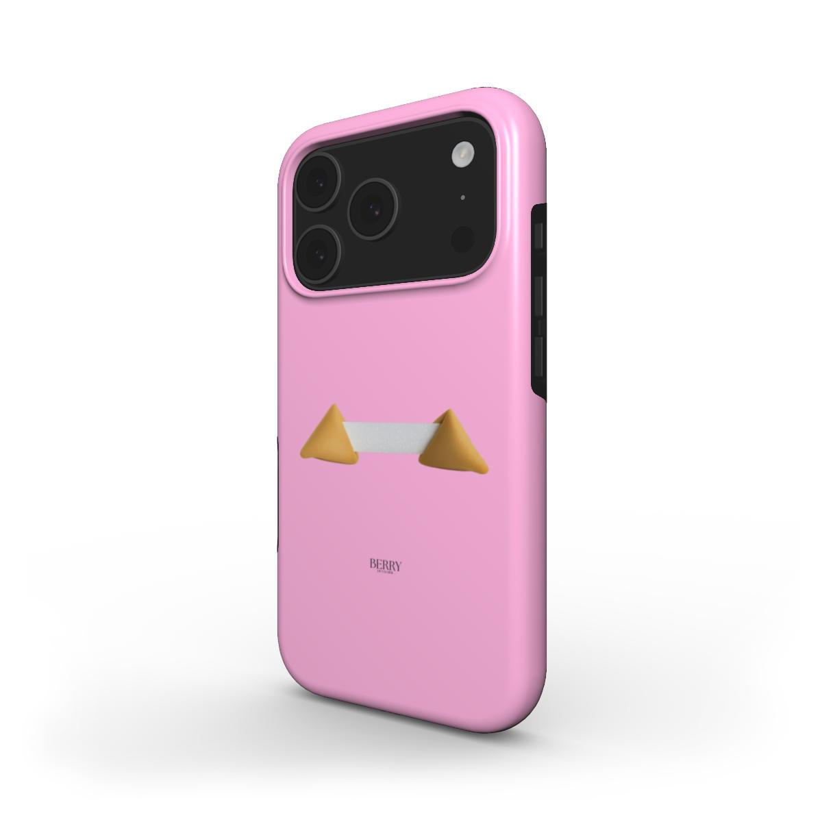 Lyserødt iPhone-cover med stilrent design, designet Lucky Hot