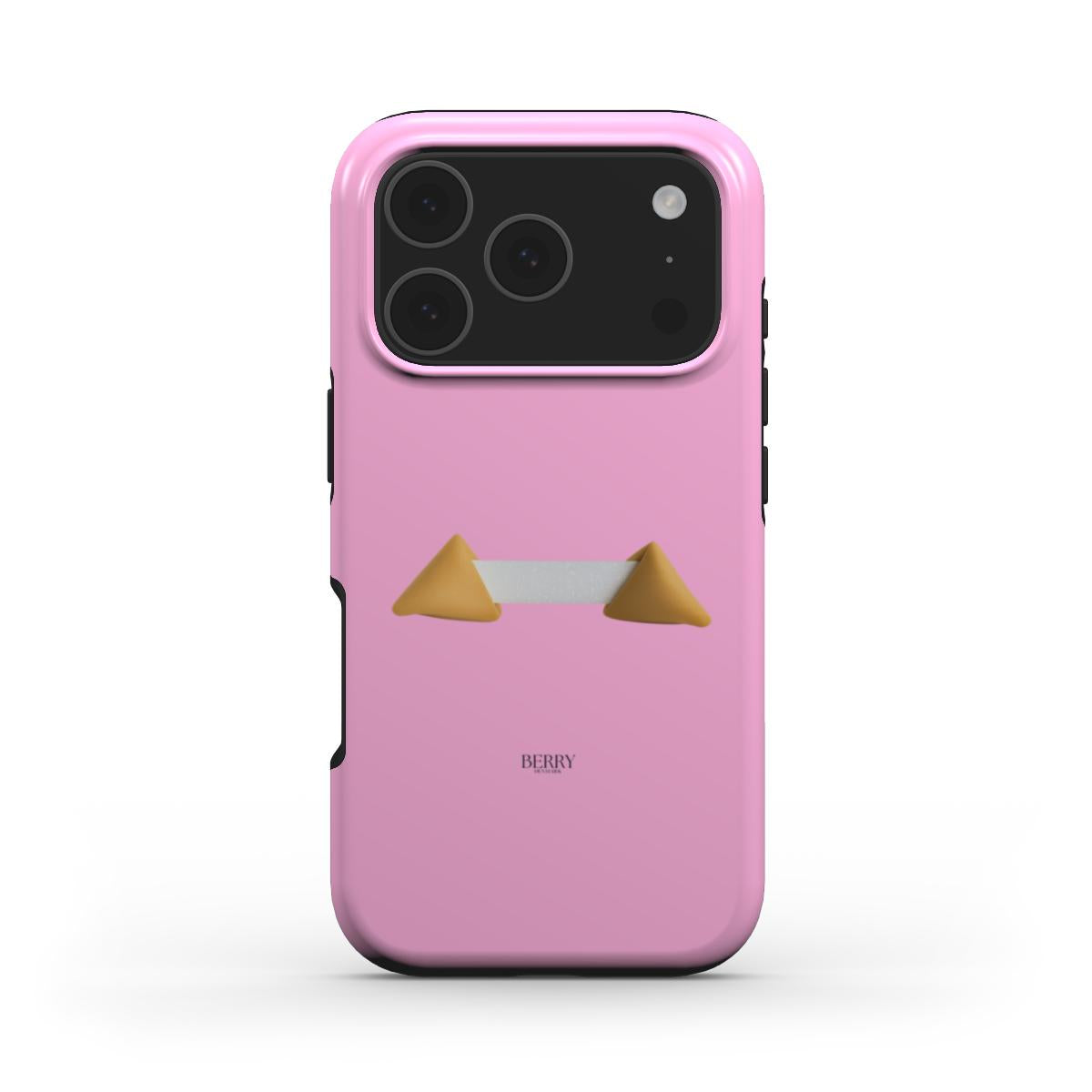 Lyserødt iPhone-cover med stilrent design – Lucky Hot