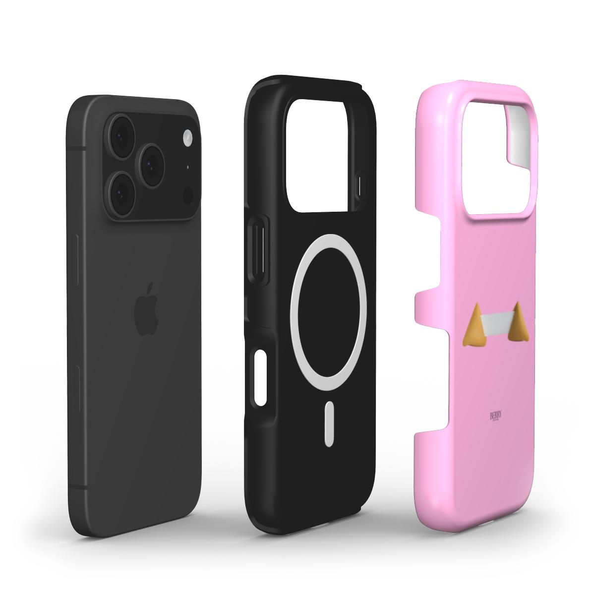 Lucky Hot mobilcover med stilrent design i lyserødt