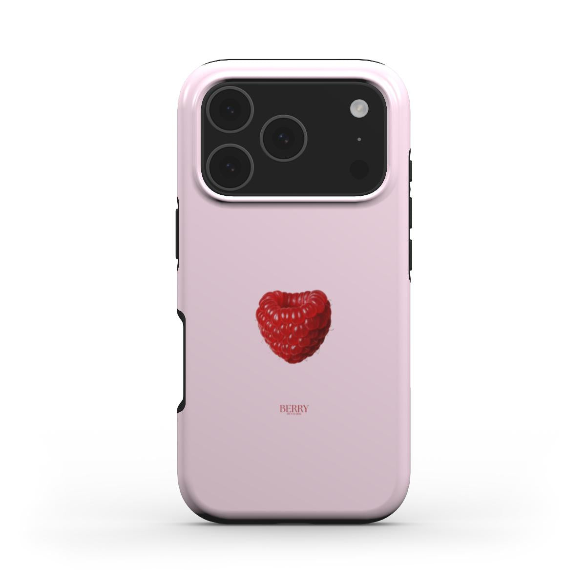 iPhone-deksel med rosemotiv farge: rosarød – Raspberry Rose