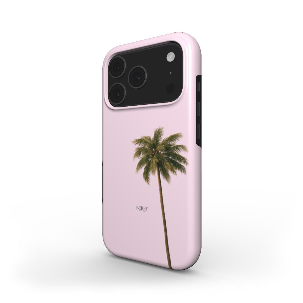 Lyserødt iPhone-cover med rosemotiv – Palma Rose