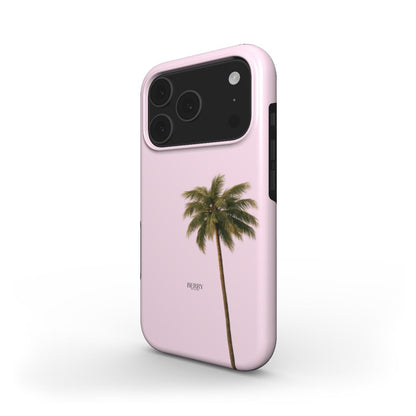 Lyserødt iPhone-cover med rosemotiv – Palma Rose