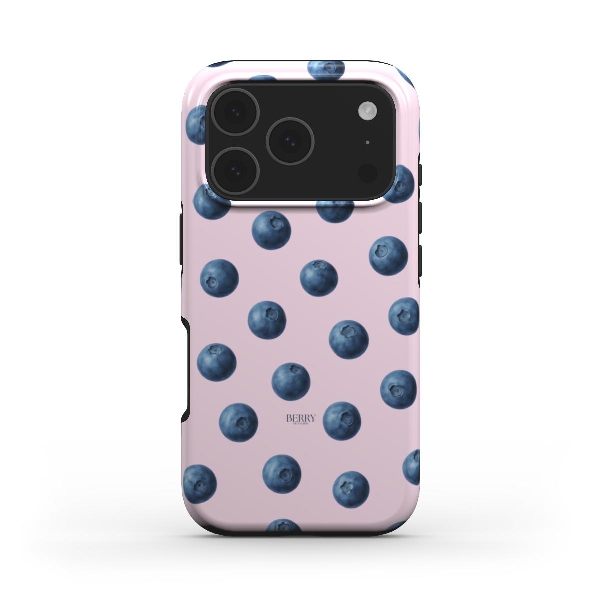iPhone-Hülle mit Rosenmotiv Farbe: Rosé – Blueberry Kisses Rose