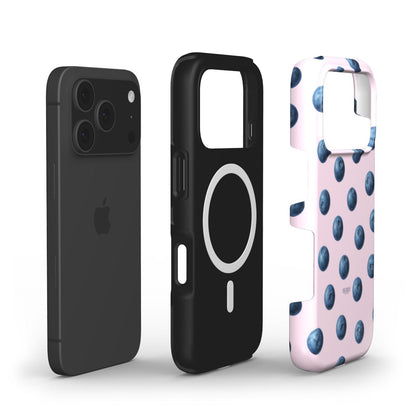 iPhone-Hülle mit Rosenmotiv Farbe: Rosé – Blueberry Kisses Rose