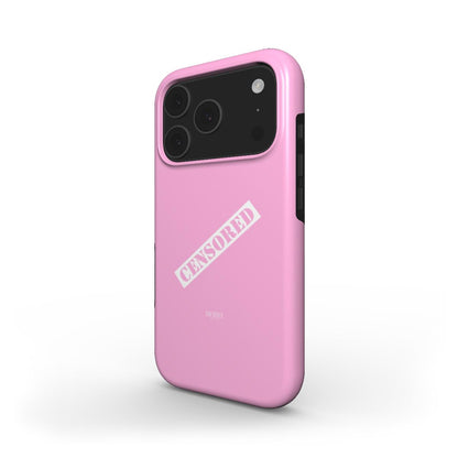 iPhone case with sleek design in pink – Censored Hot