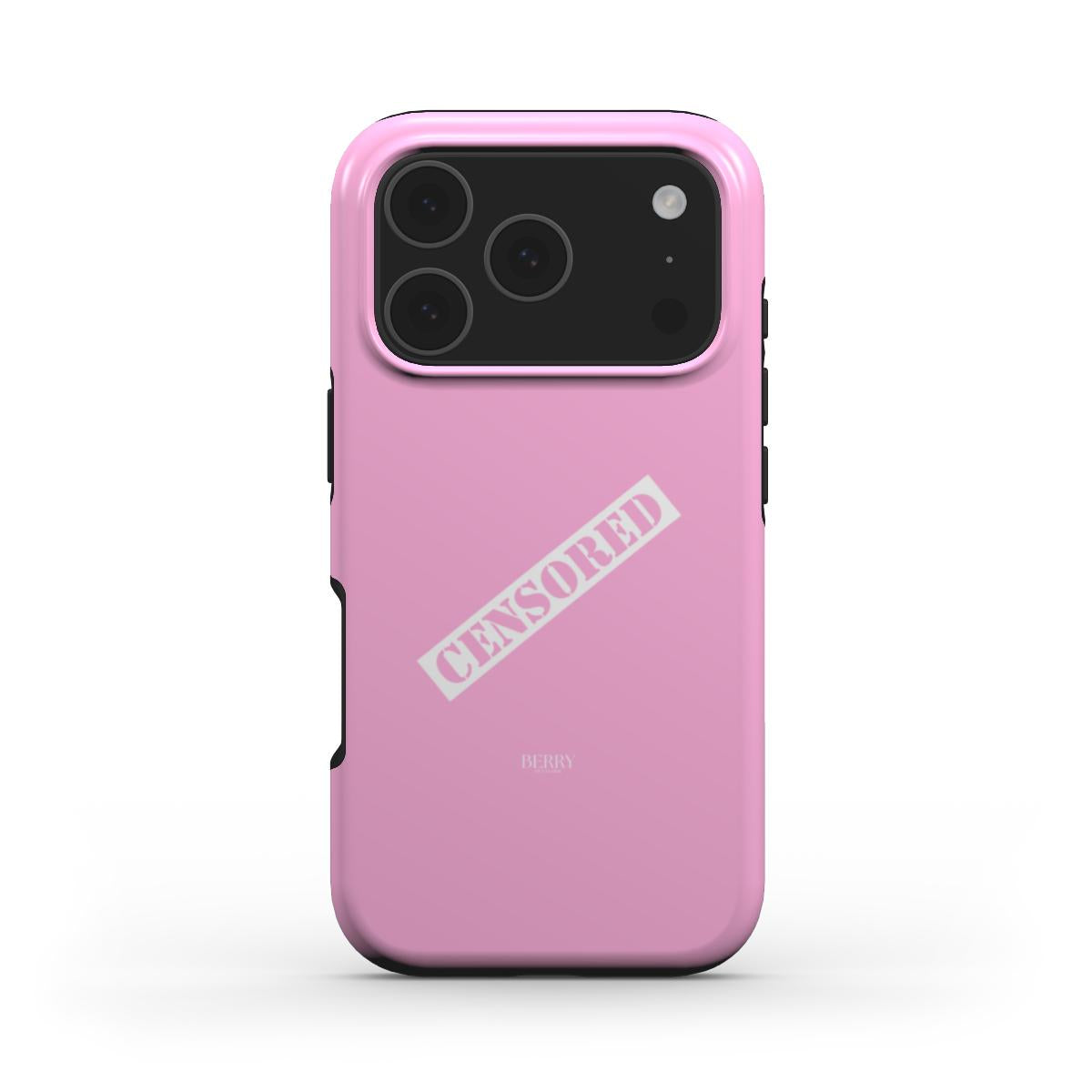 iPhone case with sleek design in pink – Censored Hot