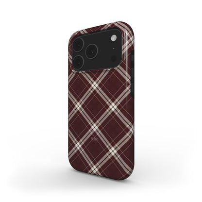 iPhone-Hülle mit schlichtem Design Farbe: Rot – Royal Cozy iPhone MagSafe