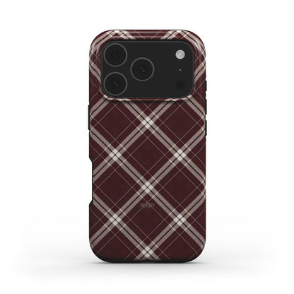 iPhone-Hülle mit schlichtem Design Farbe: Rot – Royal Cozy iPhone MagSafe