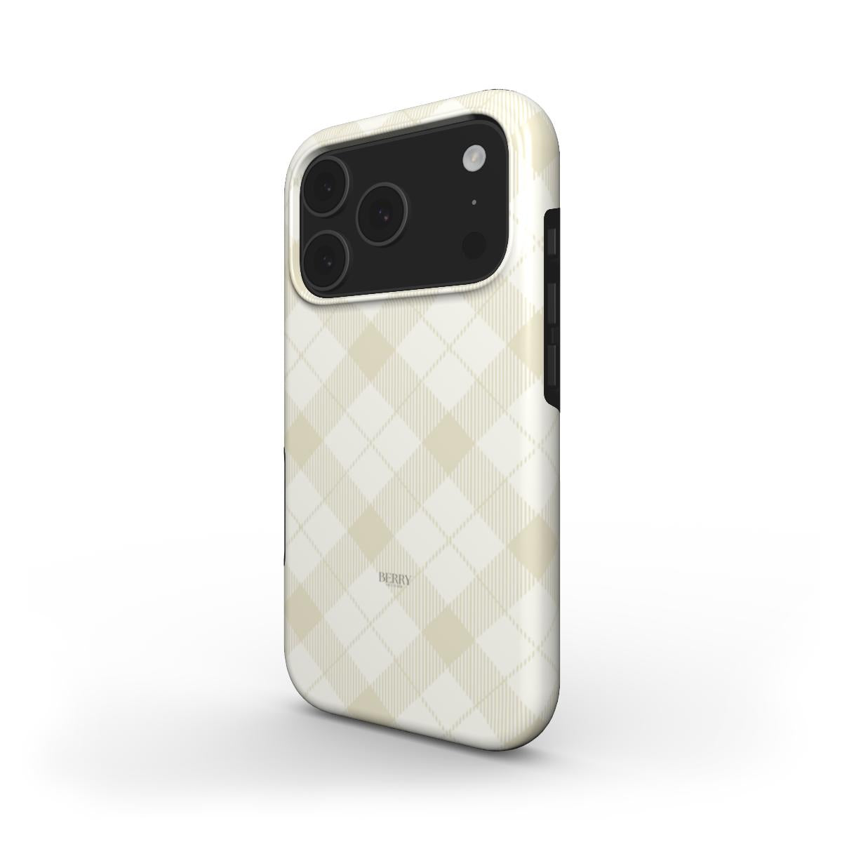 iPhone-cover med stilrent design, design Cozy Vanilla iPhone MagSafe