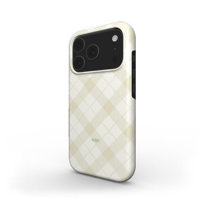 iPhone-cover med stilrent design, design Cozy Vanilla iPhone MagSafe