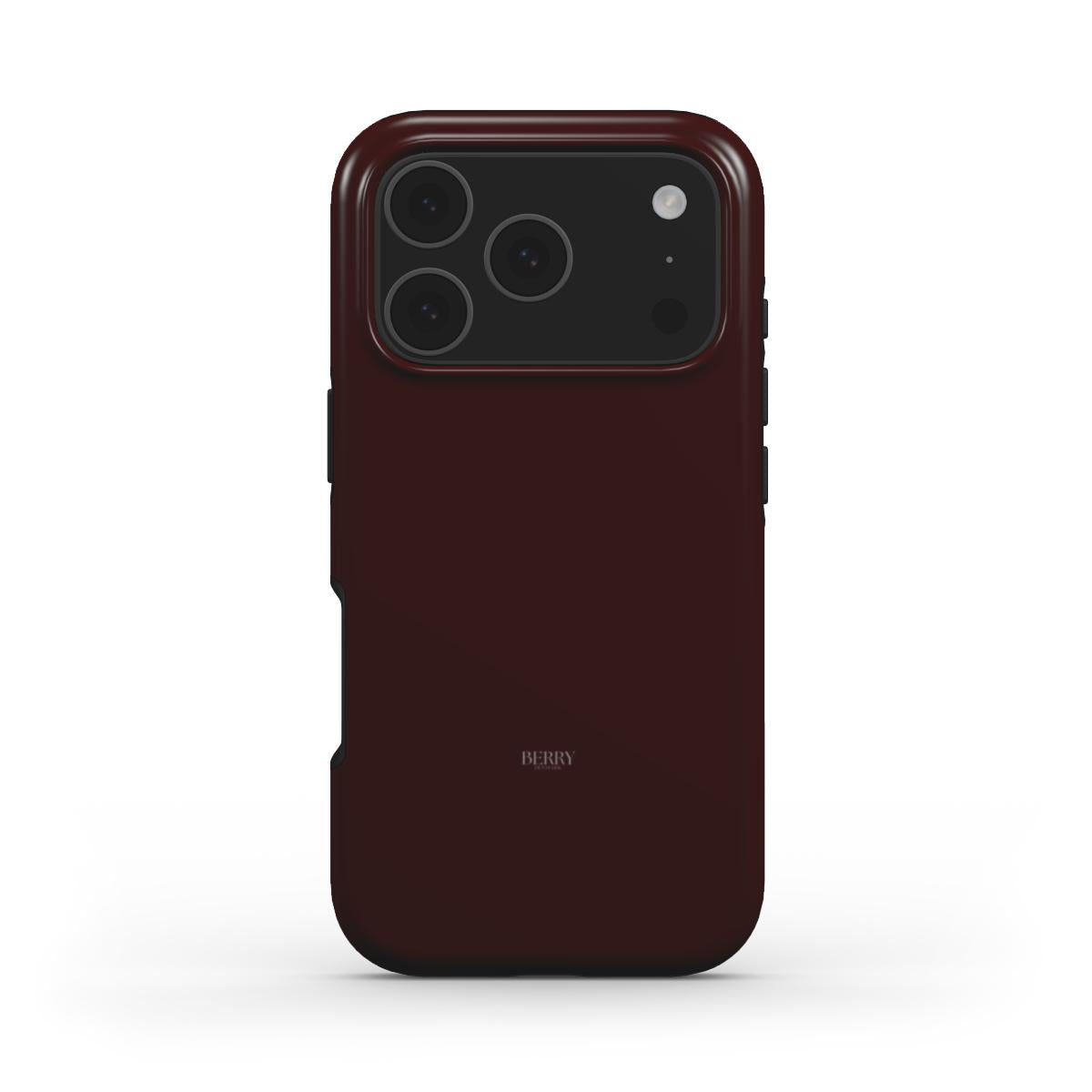 iPhone-hoesje met decoratief ontwerp kleur: bordeauxrood – Ruby
