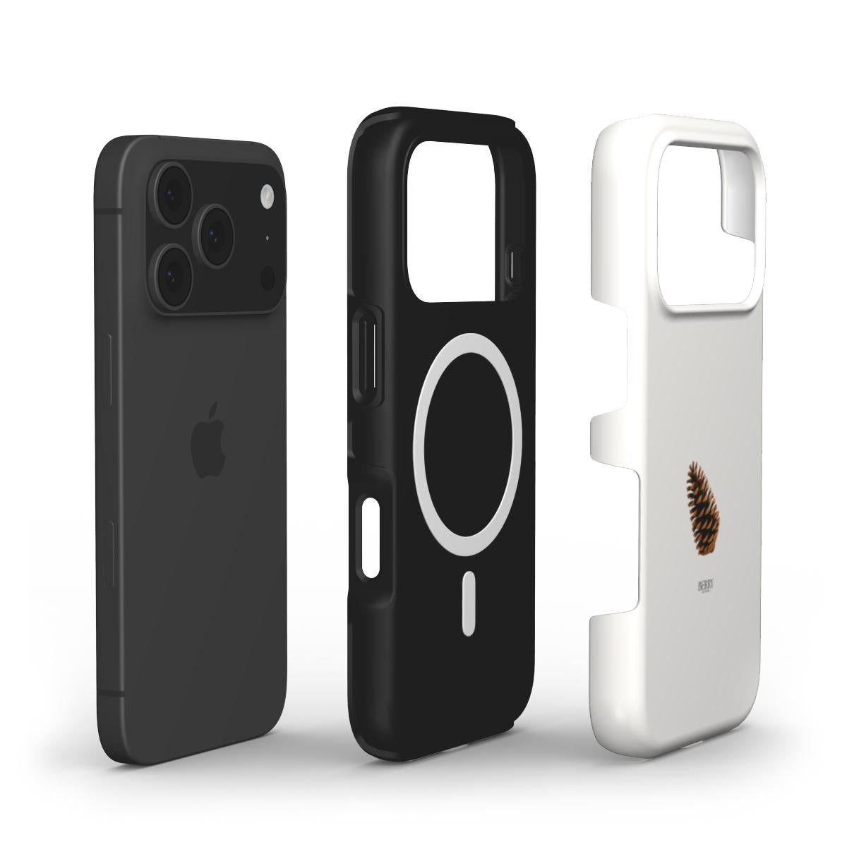 Custodia per iPhone con design decorativo – Lil' Pine Cone