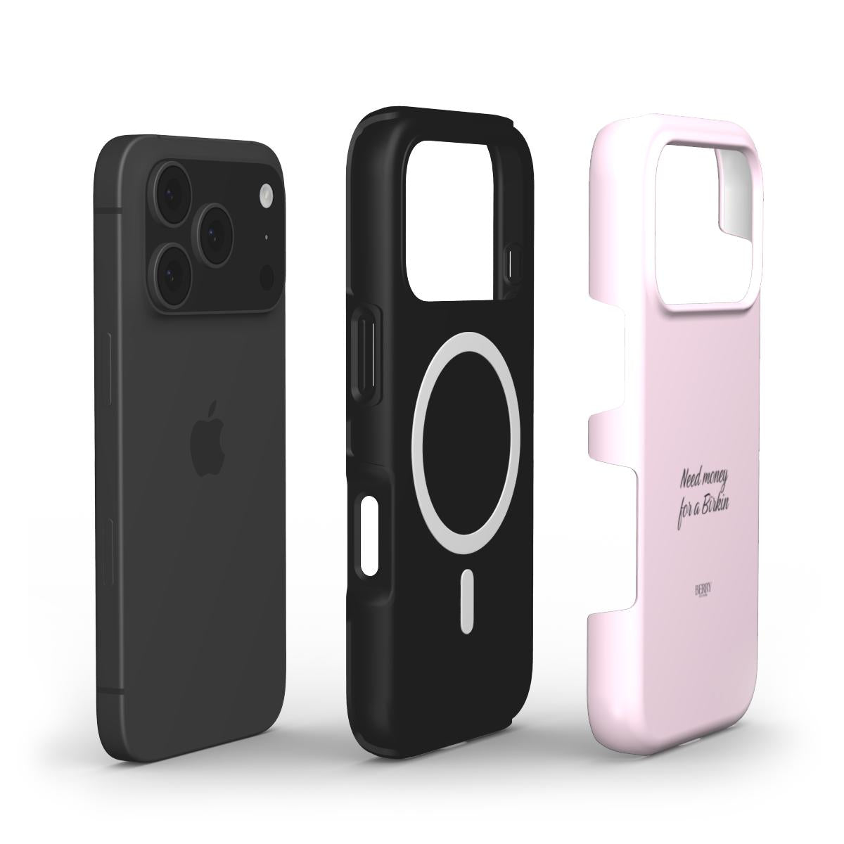 iPhone-Hülle mit Rosenmotiv Farbe: Rosé – Need Money For A Birkin Rose