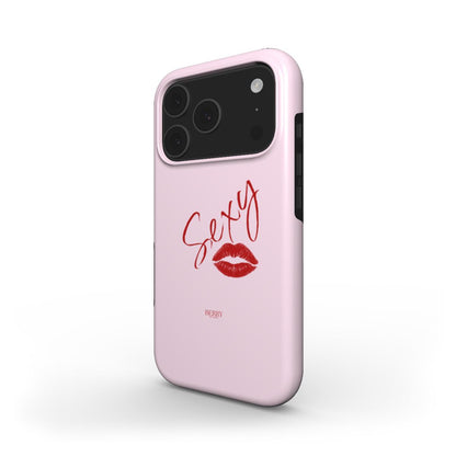 iPhone-Hülle mit Rosenmotiv Farbe: Rosa – Sexy Rose iPhone MagSafe