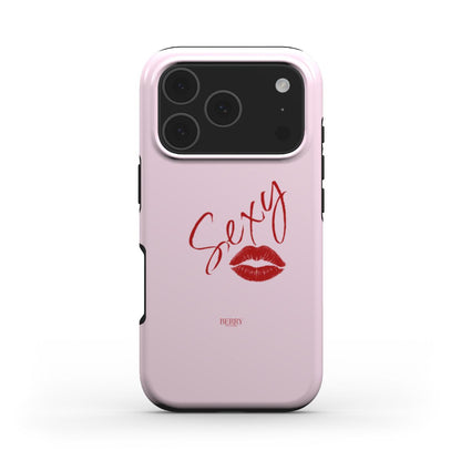 iPhone-Hülle mit Rosenmotiv Farbe: Rosa – Sexy Rose iPhone MagSafe