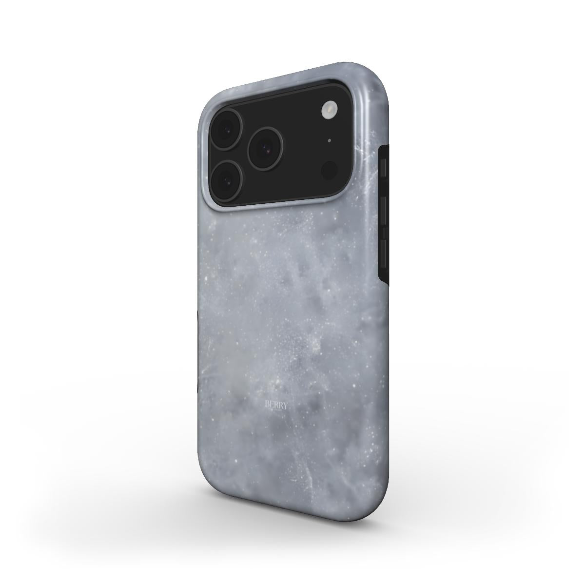 iPhone case with glitter design – Crispy Silver