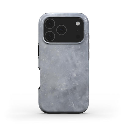 iPhone case with glitter design in silver – Crispy Silver