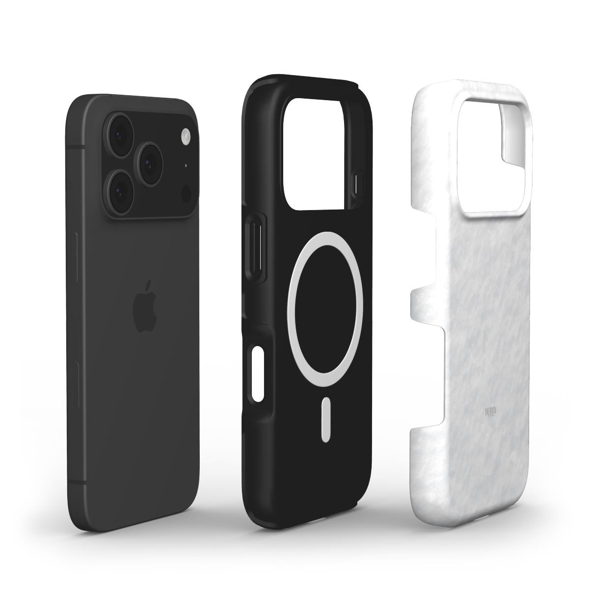 Custodia per iPhone con design decorativo colore: rosso – Soft Snow