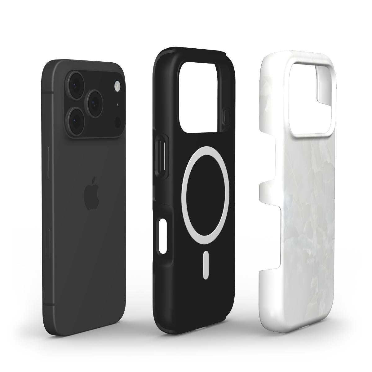 iPhone case with decorative pattern – Clear Quartz iPhone MagSafe